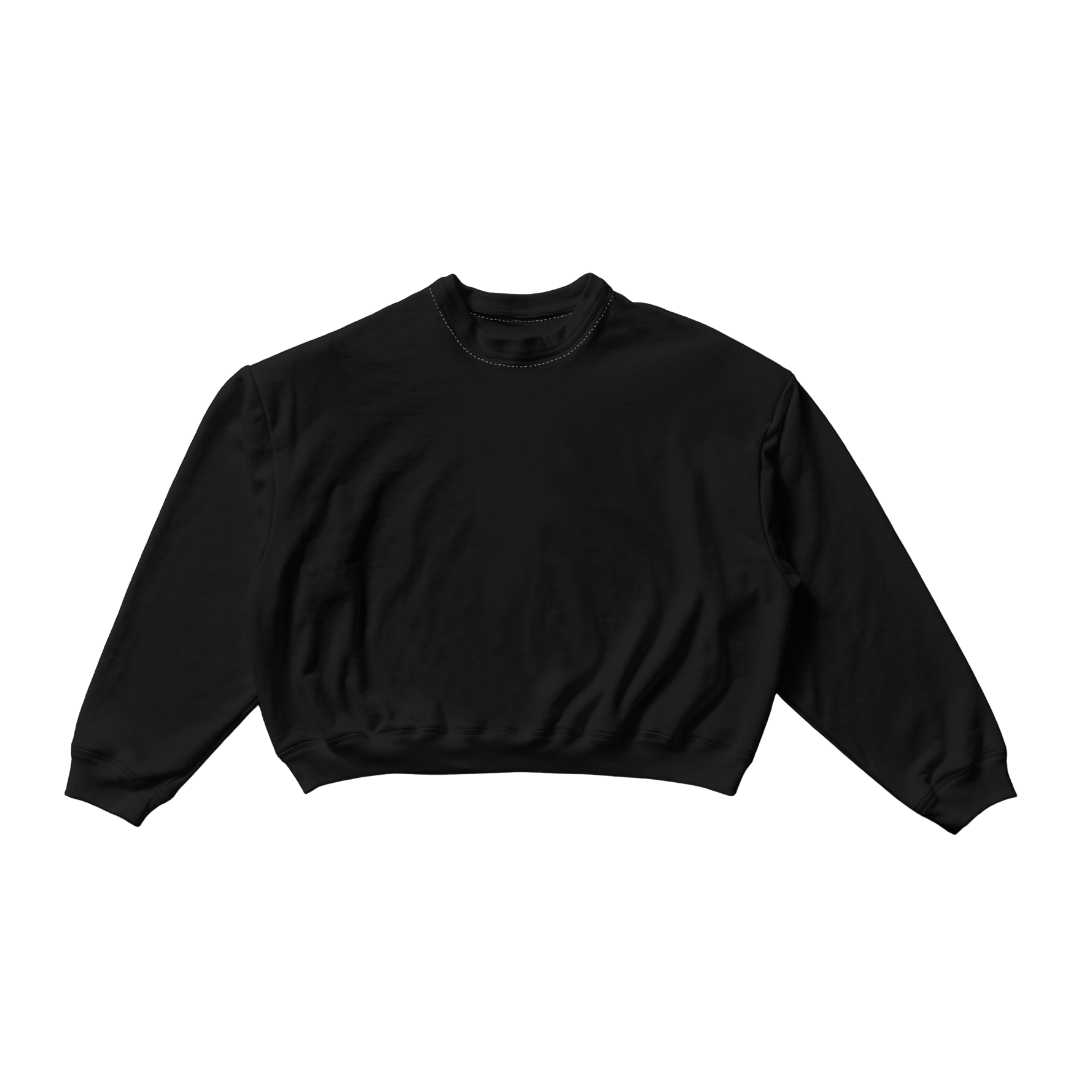 黒染め BIG SILHOUETTE SWEAT – SAOTOMADE