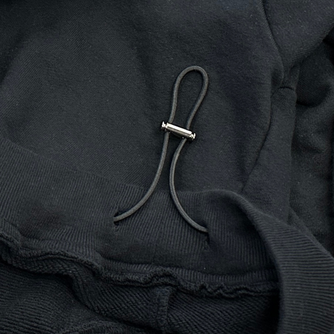 黒染め BIG SILHOUETTE SWEAT